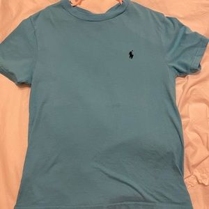 Boys Polo by Ralph Lauren blue short sleeve tee 8